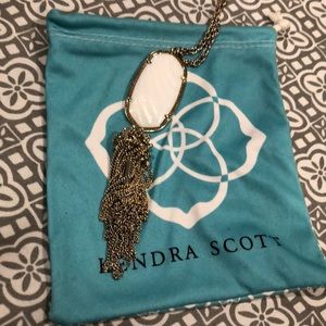 Rayne Gold Long Pendant Necklace